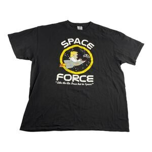 United States Space Force Trump Shuttle Like Air Force But Space Funny Shirt XL
